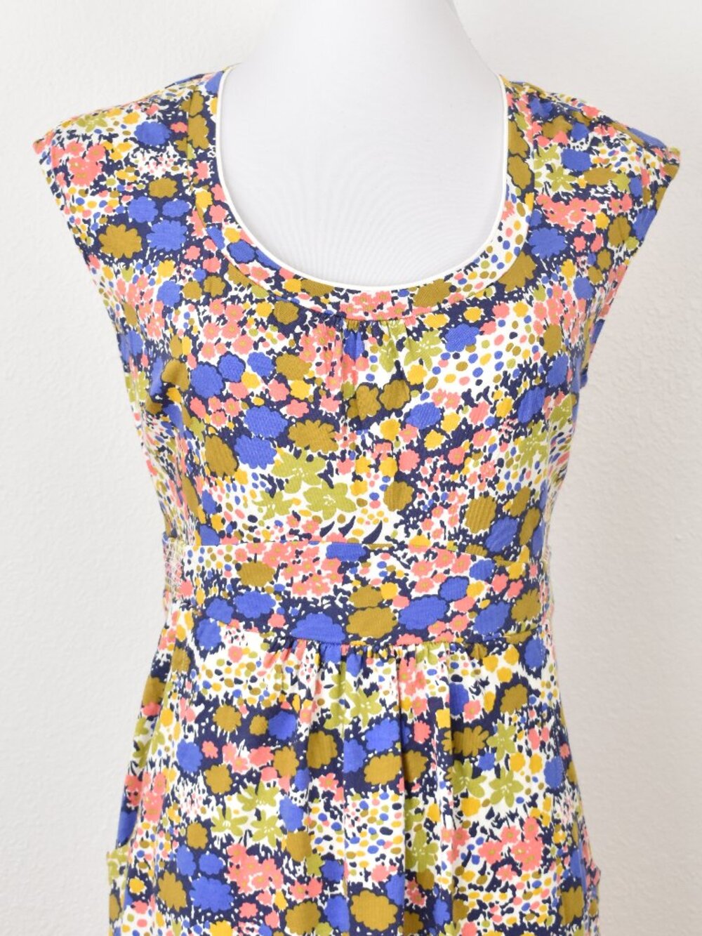 Boden Margot Casual Weekend Jersey Dress Floral - 8 - Picture 2 of 9